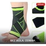 Kompresioni steznik za zglob sa 3D ortopedskom podrškom — prikaz na ruci