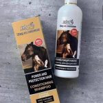 konjski šampon za rast kose — prednja strana