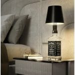 BottleHalo LED lampa od flaše prikazana iz drugog ugla