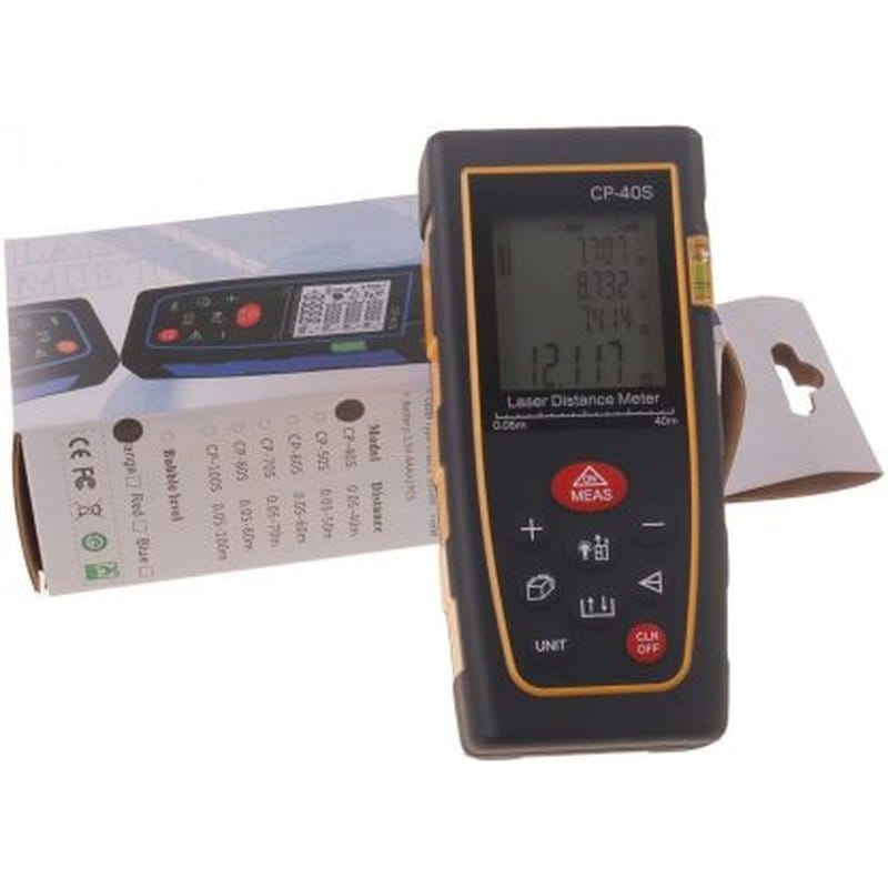 laserski-daljinomer-merac-razdaljine-1 laserski daljinomer merač razdaljine — prednja strana