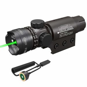 laserski nišan za pušku — prednja strana