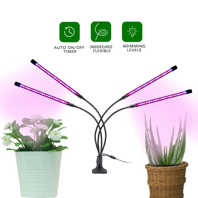 LED lampa za biljke LED lampa za biljke — prednja strana