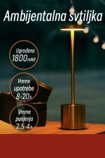 LED prenosiva lampa za čitanje — ugao