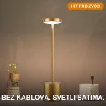 LED prenosiva lampa za čitanje — prednja strana