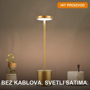 LED prenosiva lampa za čitanje — prednja strana