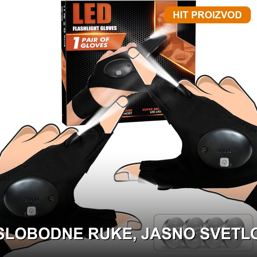 led-rukavice-za-rad-u-mraku-auroragrip-glavna LED rukavice za rad u mraku AuroraGrip sa upaljenim svetlima na kažiprstu i palcu