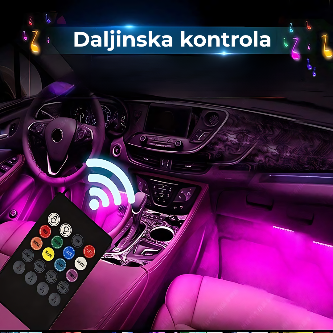 LED svetla za auto enterijer LED svetla za auto enterijer — prednja strana