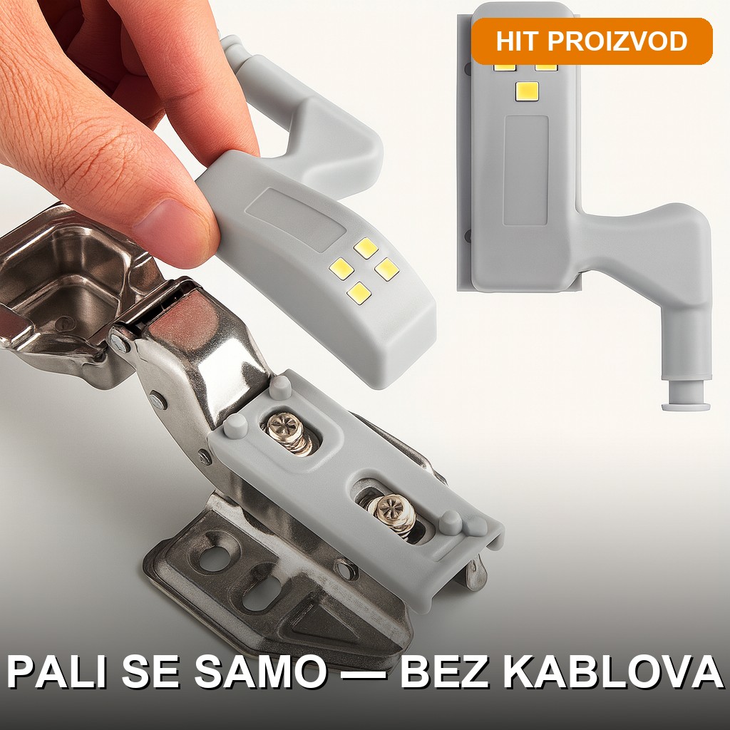 LED svetlo za ladice sa automatskim paljenjem LED svetlo za ladice sa automatskim paljenjem — prednja strana