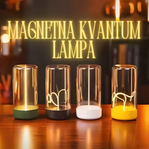 magnetna kvantum lampa — prednja strana