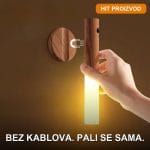 magnetna punjiva lampa sa senzorom pokreta — prednja strana