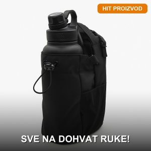 magnetna torba za teretanu — prednja strana