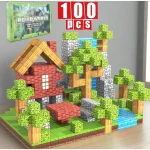 Magnetne kocke 100 delova edukativni set za gradnju