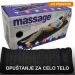 masažer prostirka za celo telo — prednja strana