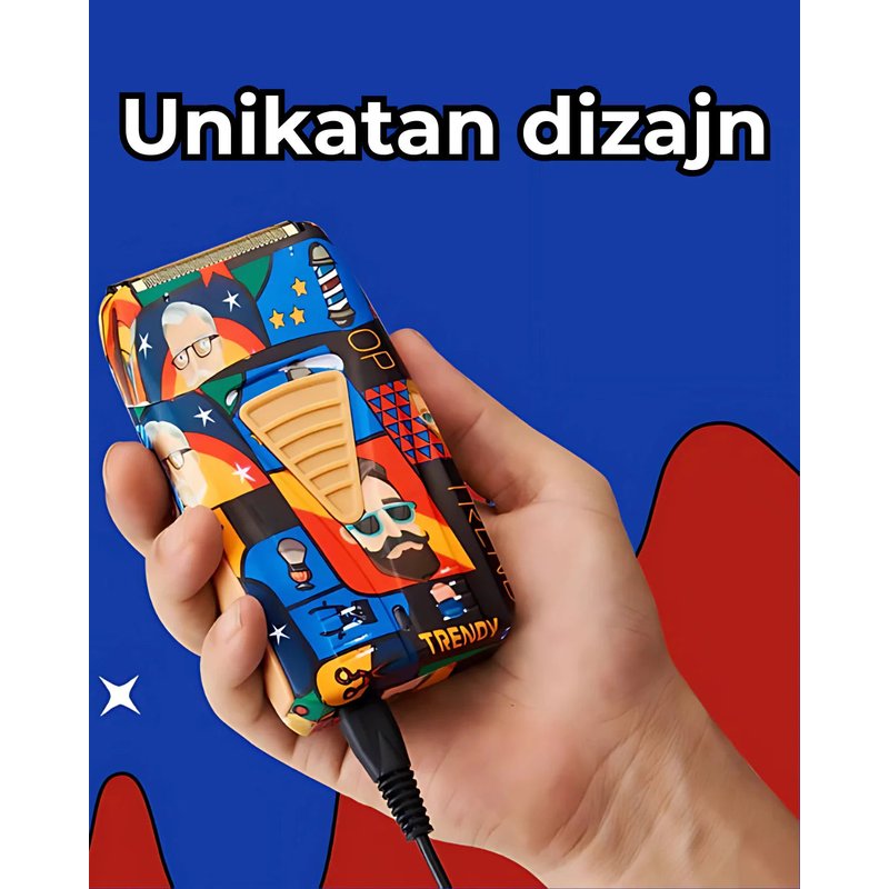 mašinica za šišanje i brijanje mašinica za šišanje i brijanje — u upotrebi