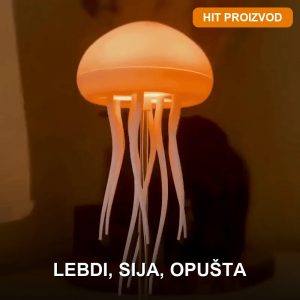 meduza lampa sa LED osvetljenjem — prednja strana