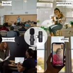 mikrofon za mobilni telefon — u upotrebi