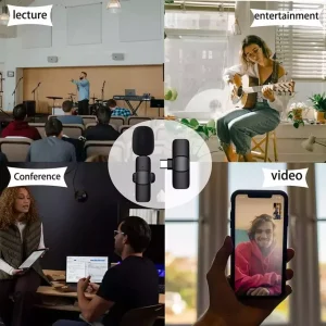 mikrofon za mobilni telefon — u upotrebi