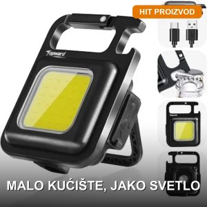 mini baterijska lampa džepna LED — prednja strana