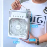mini klima vodena magla — prikaz funkcija