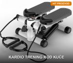 Mini steper za vežbanje sa trakama za ruke – fitness sprava za kućni kardio trening