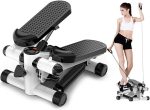 Detalj traka za ruke na mini steperu – aktivira bicepse i ramena tokom kardio treninga