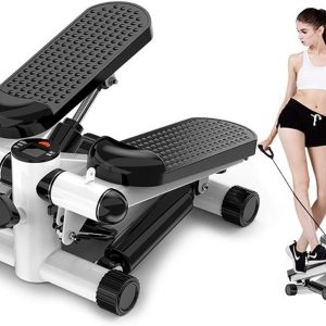 Detalj traka za ruke na mini steperu – aktivira bicepse i ramena tokom kardio treninga
