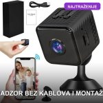 mini WiFi špijunska kamera — prednja strana