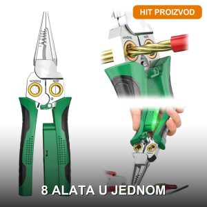 Multifunkcionalna klešta 8 u 1 — profesionalni alat za kućne popravke