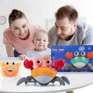 muzička kraba sa senzorom pokreta — u upotrebi