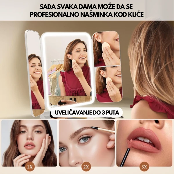 ogledalo-sa-led-svetlom-za-sminkanje-1 ogledalo sa LED svetlom za šminkanje — prednja strana