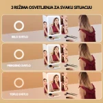 ogledalo sa LED svetlom za šminkanje — pakovanje