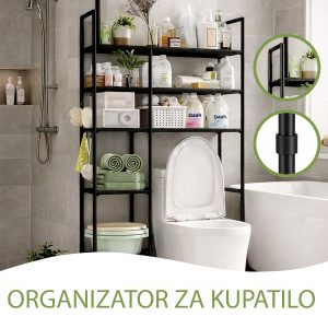 organizator za kupatilo — prednja strana