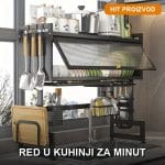 organizator za sudoperu i radnu površinu — prednja strana