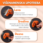 oštrač burgija — u upotrebi