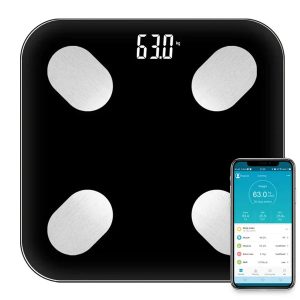 pametna digitalna vaga Bluetooth — prednja strana