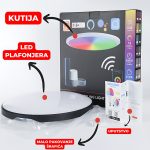 Upravljanje pametnom LED plafonjeru putem mobilne aplikacije na pametnom telefonu