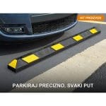 parking stoper graničnik — prednja strana