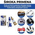 pasta za hladno zavarivanje — u prostoru