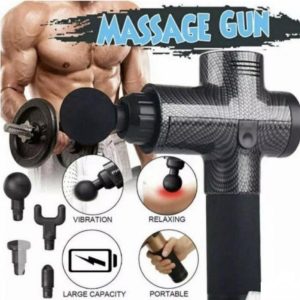 Set nastavaka za pistolj za masažu CARBON — različiti oblici za sve grupe mišića