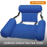 Plutajuća ležaljka za vodu AquaLjuljaška u bazenu – opuštanje na vodi