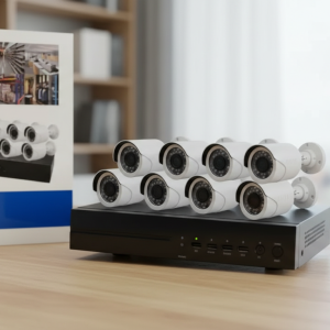 POE sistem video nadzor 8 kamera — prednja strana