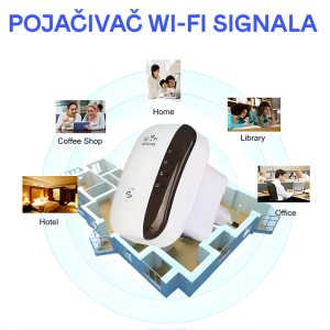 pojačivač Wi-Fi signala — prednja strana