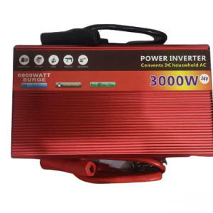 pretvarač napona 24V 220V — prednja strana