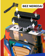 profesionalni električni brijač — pakovanje