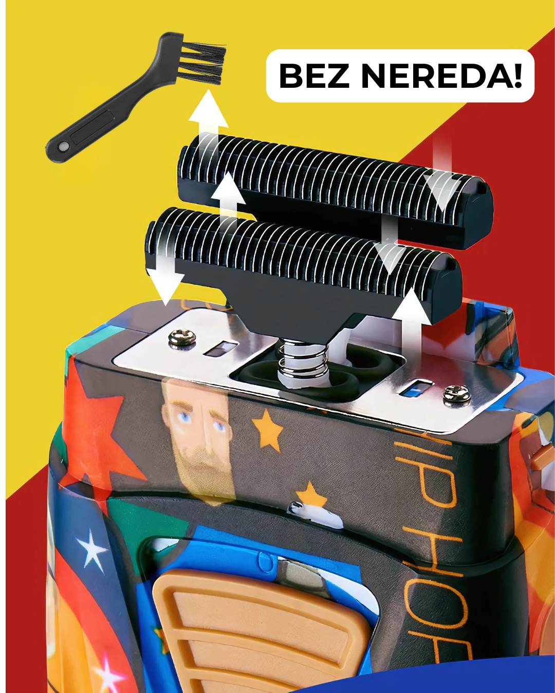 profesionalni električni brijač profesionalni električni brijač — detalji