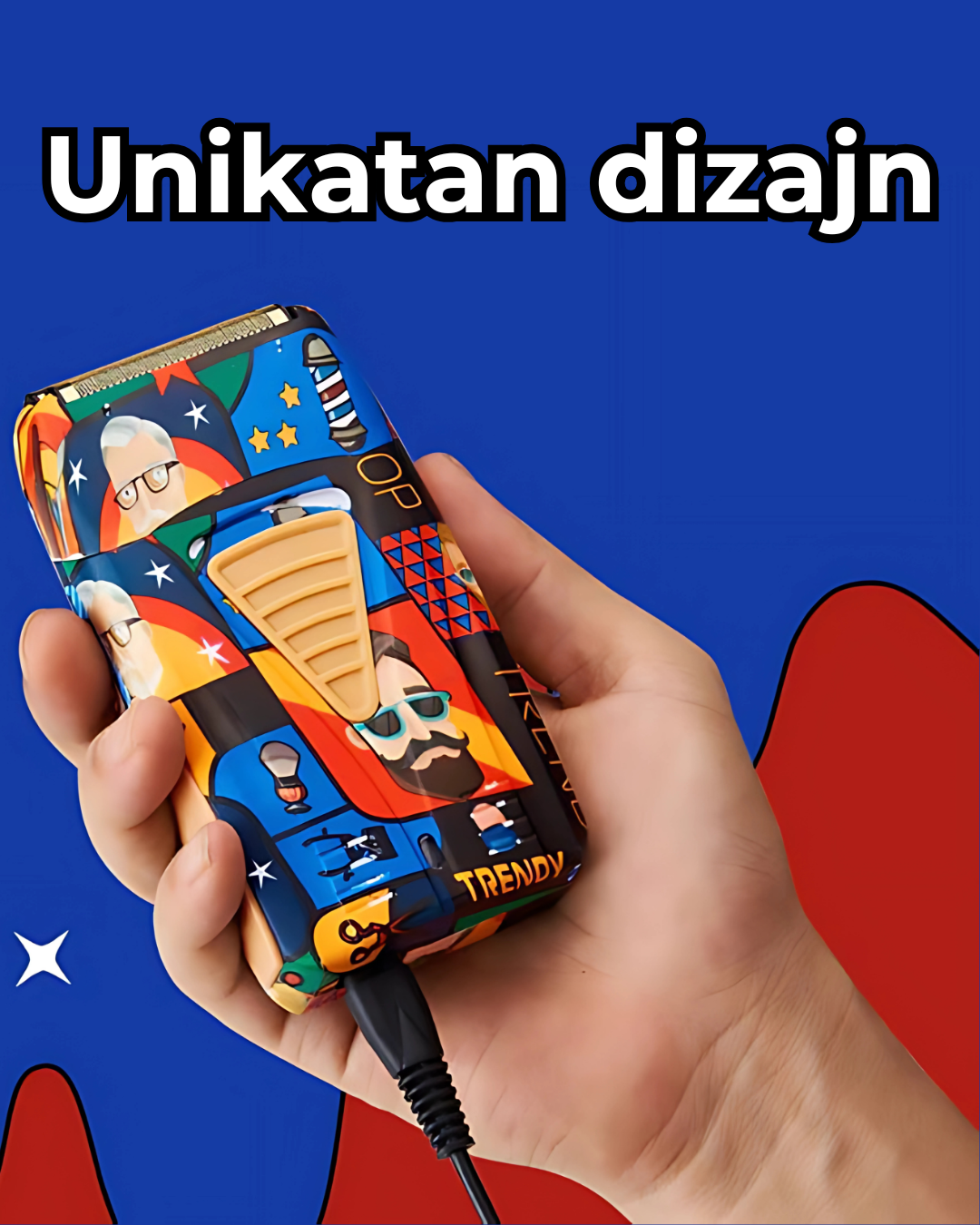 profesionalni električni brijač profesionalni električni brijač — pakovanje