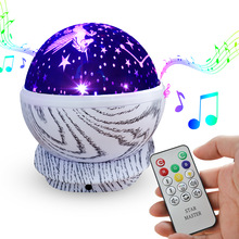 projektor muzička kutija noćna lampa — prednja strana
