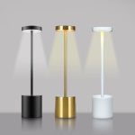 punjiva LED stona lampa — detalji