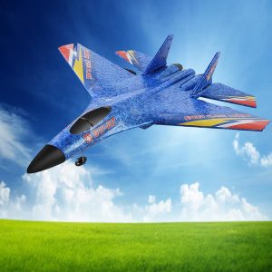 RC avion SU-27 na daljinsko upravljanje — prednja strana