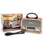 retro radio Bluetooth zvučnik — u upotrebi